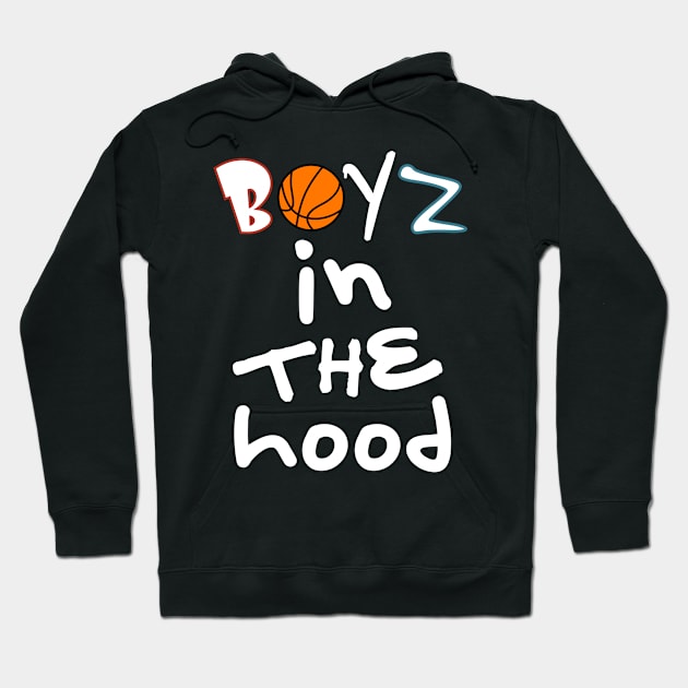 Boyz In The Hood Basketball Crew Hoodie by WavyDopeness